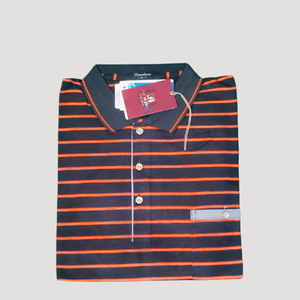 Red Stripped Polo