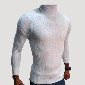 White Turtleneck
