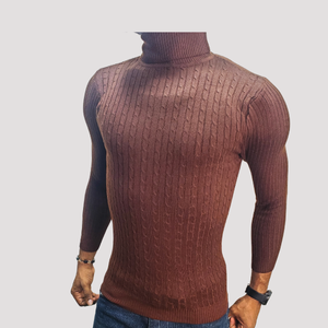 Dark Brown Turtleneck
