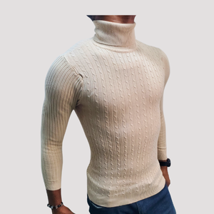 Grey Turtleneck