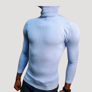 Sky Blue Turtleneck