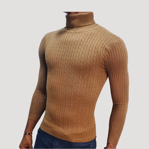 Light Brown Turtleneck